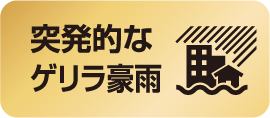 突発的なゲリラ豪雨