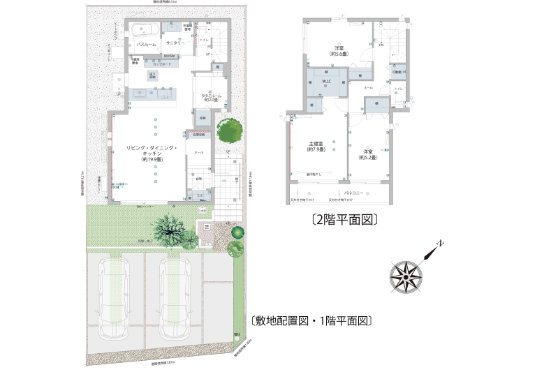 スマートハイムシティ行田市棚田町 9号棟 間取り図